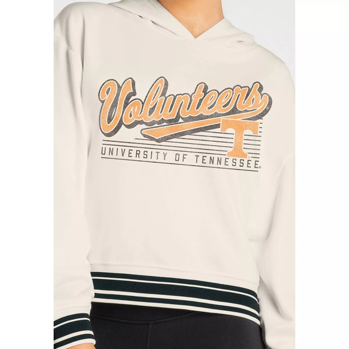 NCAA Tennessee Volunteers Women'S Champion Cropped Hooded Sweatshirt simple, vintage, premium, professional
