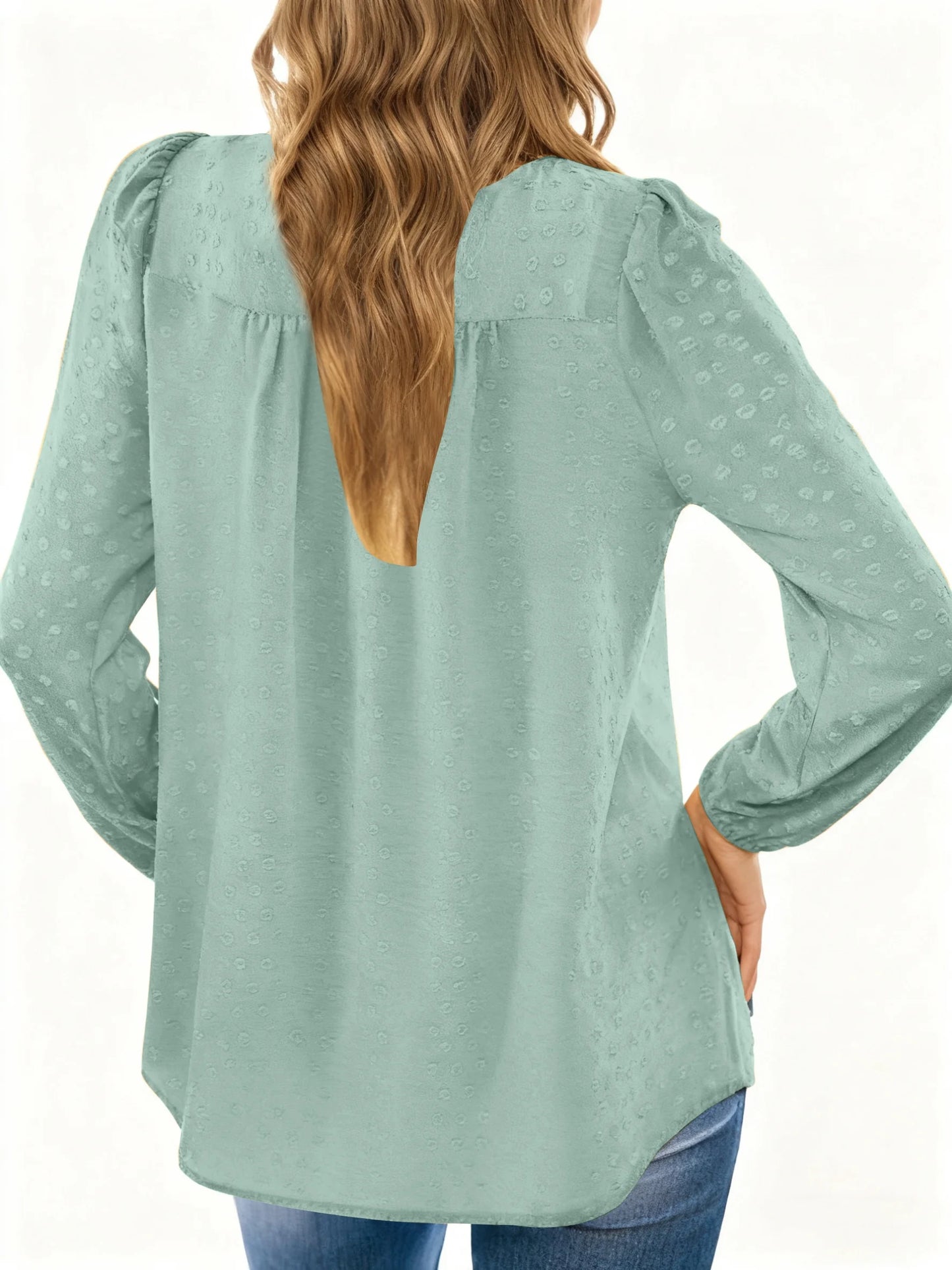 Fall Shirts for Women Long Sleeve Blouses Ladies Crewneck Lace Crochet Tops Dressy Chiffon Blouses simple, vintage, premium, professional