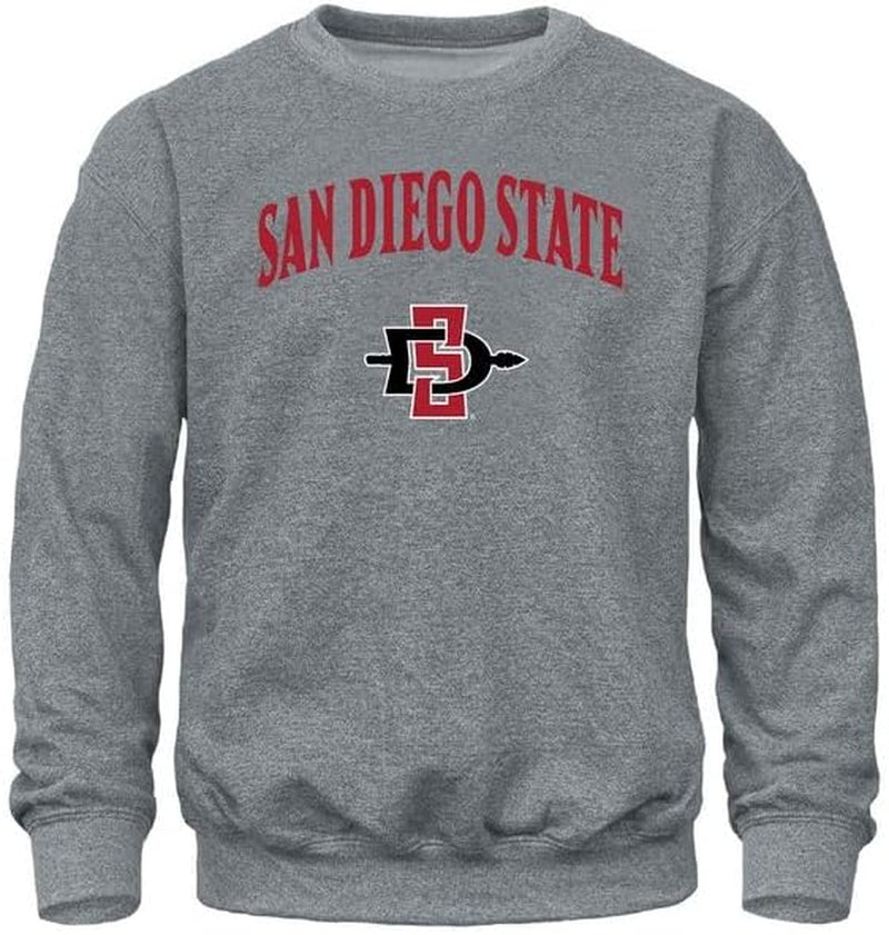 Crewneck Sweatshirt for College, Heritage Logo, Adult Unisex simple, vintage, premium, professional