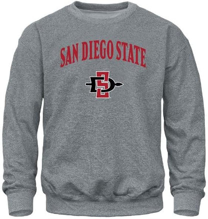 Crewneck Sweatshirt for College, Heritage Logo, Adult Unisex simple, vintage, premium, professional