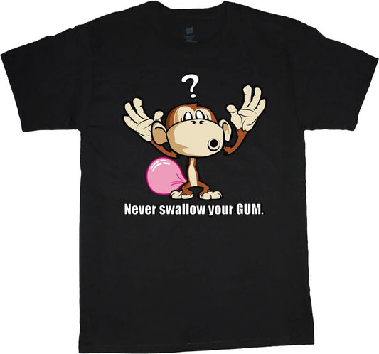 Funny Saying Monkey T-Shirt Mens Graphic Tees Clothing Apparel