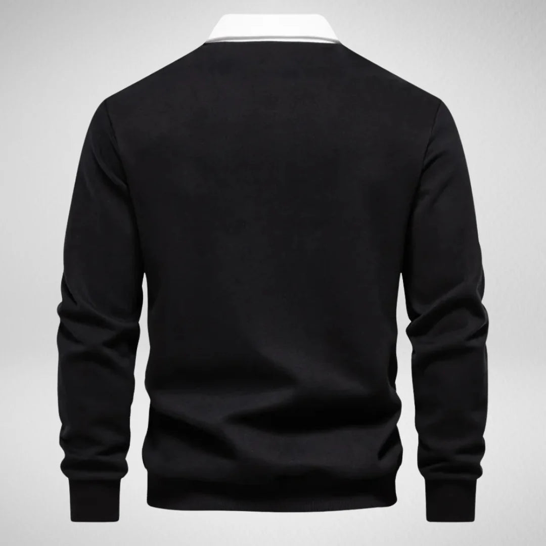 Męska Bluza Polo Rugby – Klasyka W Sportowym Stylu simple, vintage, premium, professional