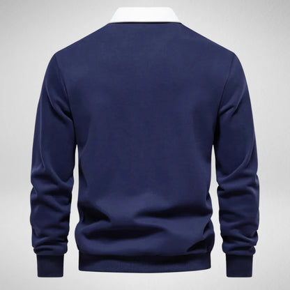Męska Bluza Polo Rugby – Klasyka W Sportowym Stylu simple, vintage, premium, professional