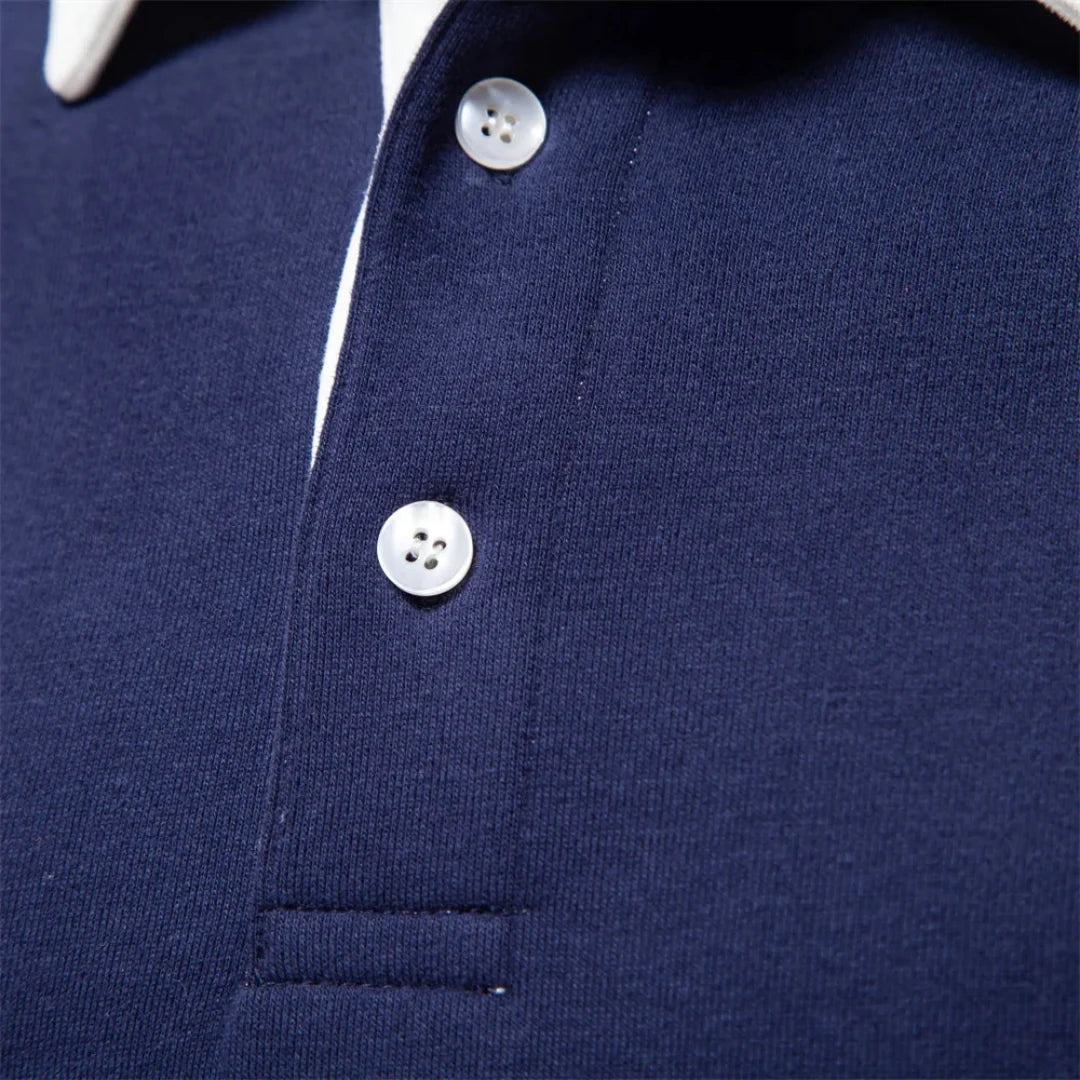 Męska Bluza Polo Rugby – Klasyka W Sportowym Stylu simple, vintage, premium, professional