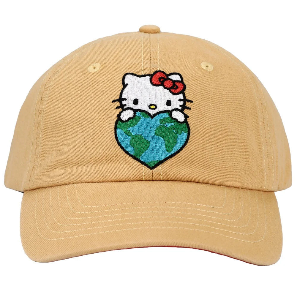 Hello Kitty Adult Unisex Embroidered Canvas Cotton Twill Hat simple, vintage, premium, professional