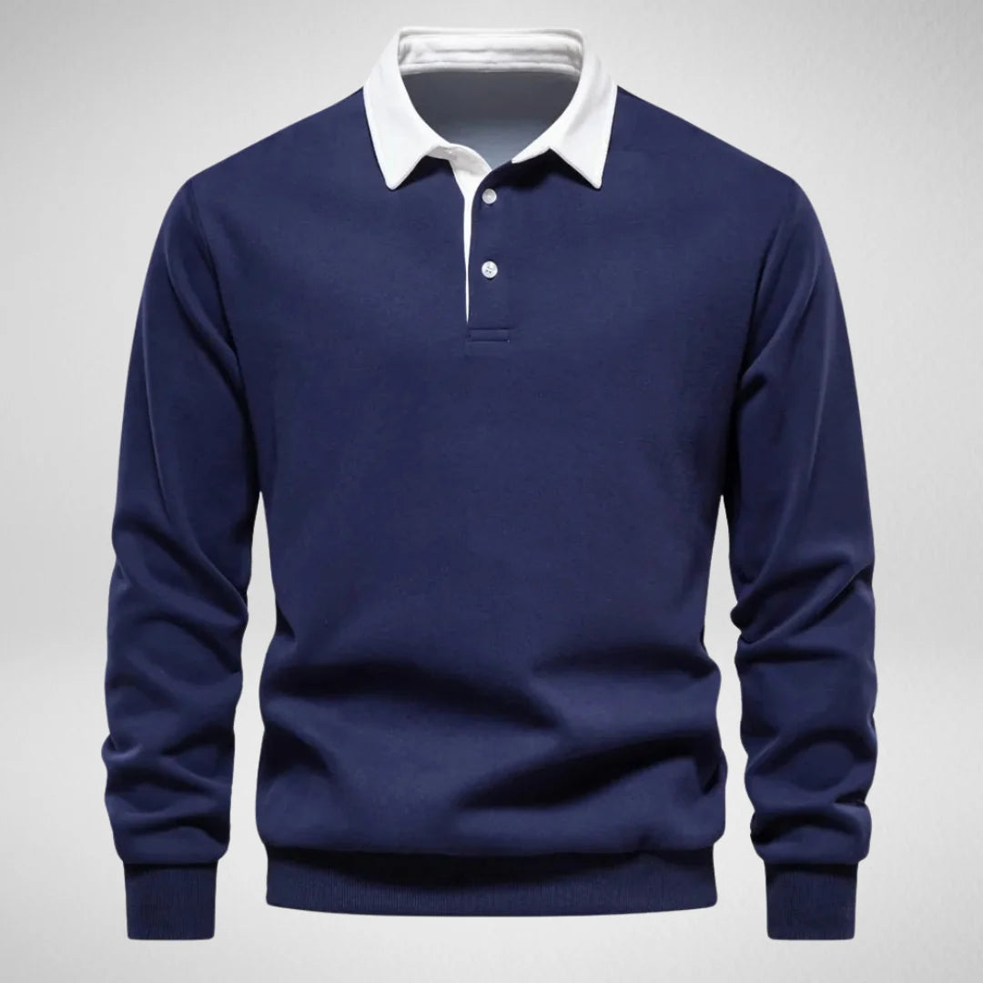 Męska Bluza Polo Rugby – Klasyka W Sportowym Stylu simple, vintage, premium, professional