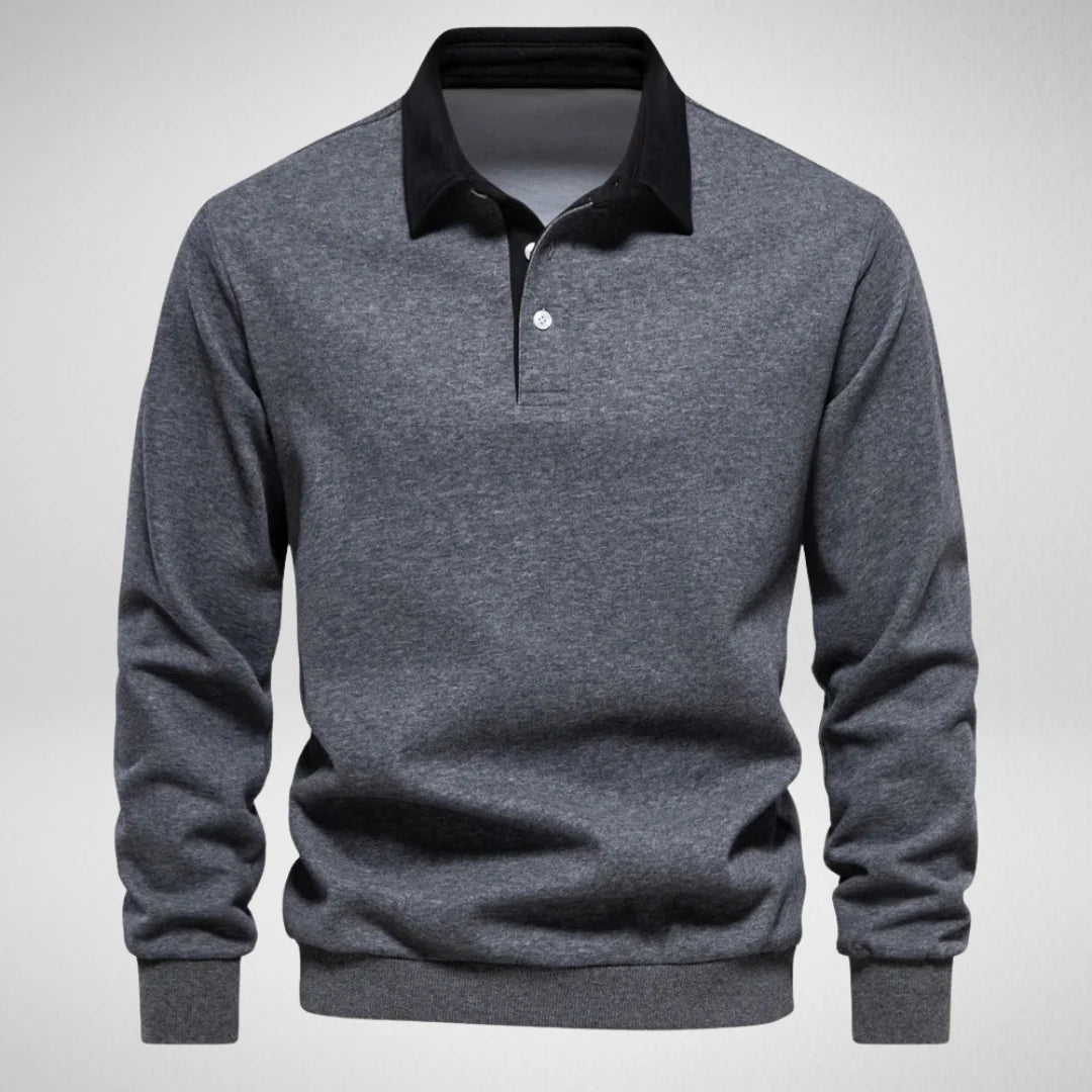 Męska Bluza Polo Rugby – Klasyka W Sportowym Stylu simple, vintage, premium, professional