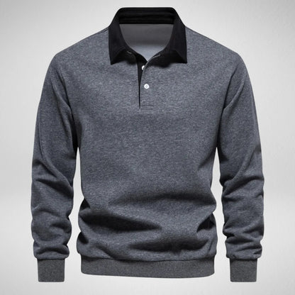 Męska Bluza Polo Rugby – Klasyka W Sportowym Stylu simple, vintage, premium, professional