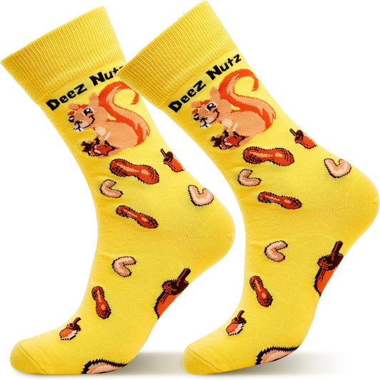 Funny Socks - Fun Novelty Socks for Men & Women - Unique Groomsmen Gifts