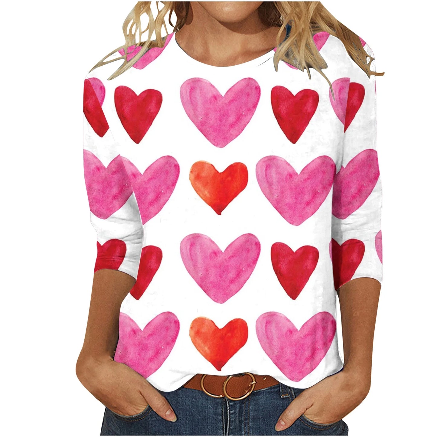 Women'S Valentine'S Clothing Womens T Shirt 2024,Women Short Sleeve Valentine'S Day Gifts for Wife Blouse Love Print Casual Crew Neck Tops simple, vintage, premium, professional
