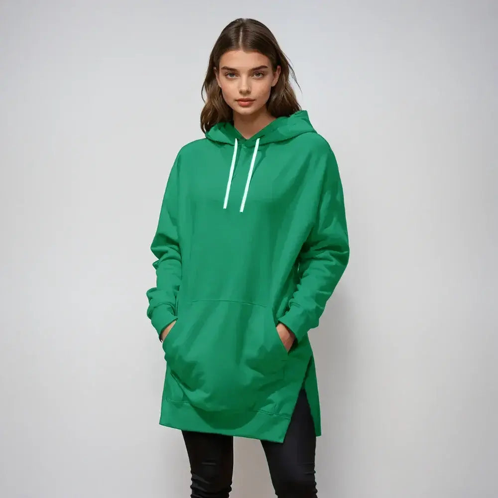 OVERSIZED HOODIE DRESS simple, vintage, premium, professional