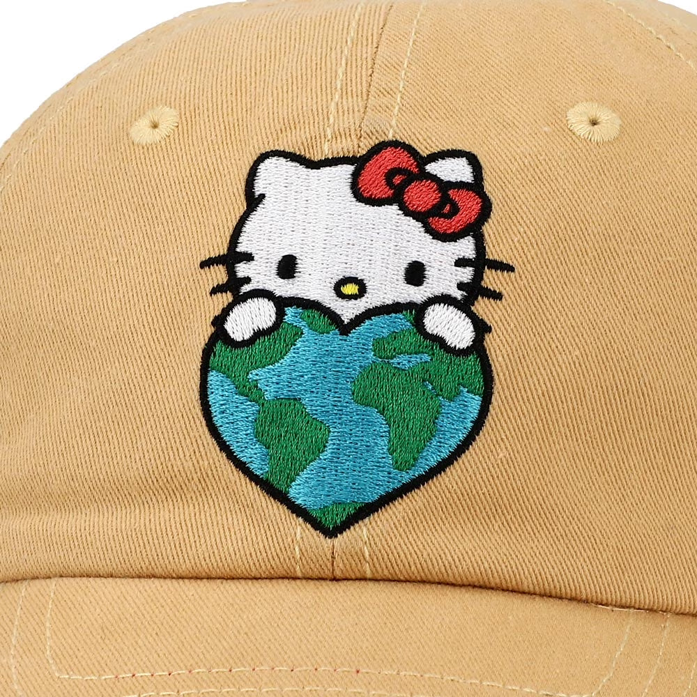 Hello Kitty Adult Unisex Embroidered Canvas Cotton Twill Hat simple, vintage, premium, professional