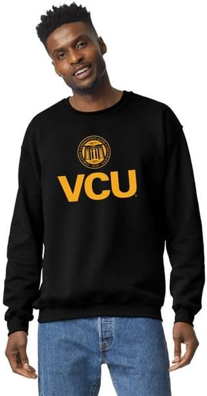Crewneck Sweatshirt for College, Heritage Logo, Adult Unisex simple, vintage, premium, professional