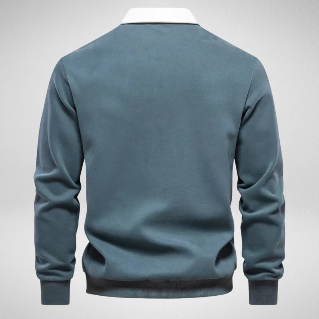 Męska Bluza Polo Rugby – Klasyka W Sportowym Stylu simple, vintage, premium, professional