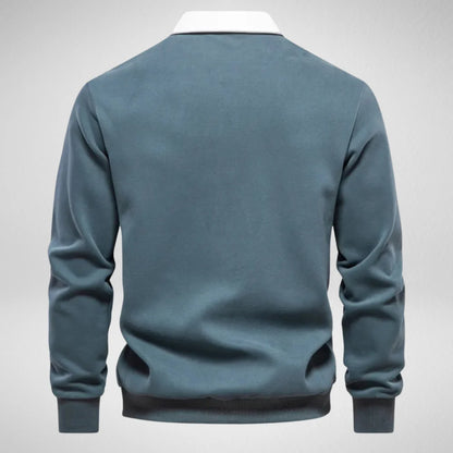 Męska Bluza Polo Rugby – Klasyka W Sportowym Stylu simple, vintage, premium, professional
