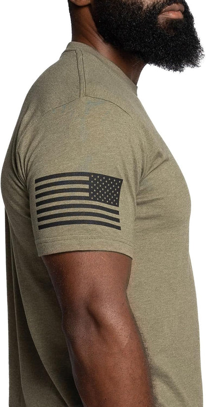 American 1776 Flag Men'S Graphic Tee simple, vintage, premium, professional