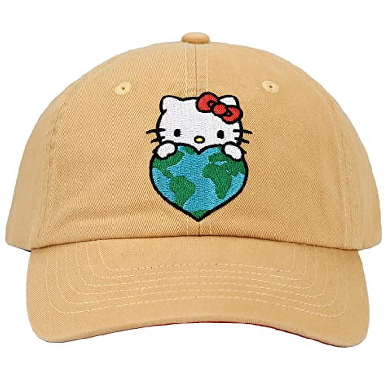 Hello Kitty Adult Unisex Embroidered Canvas Cotton Twill Hat simple, vintage, premium, professional