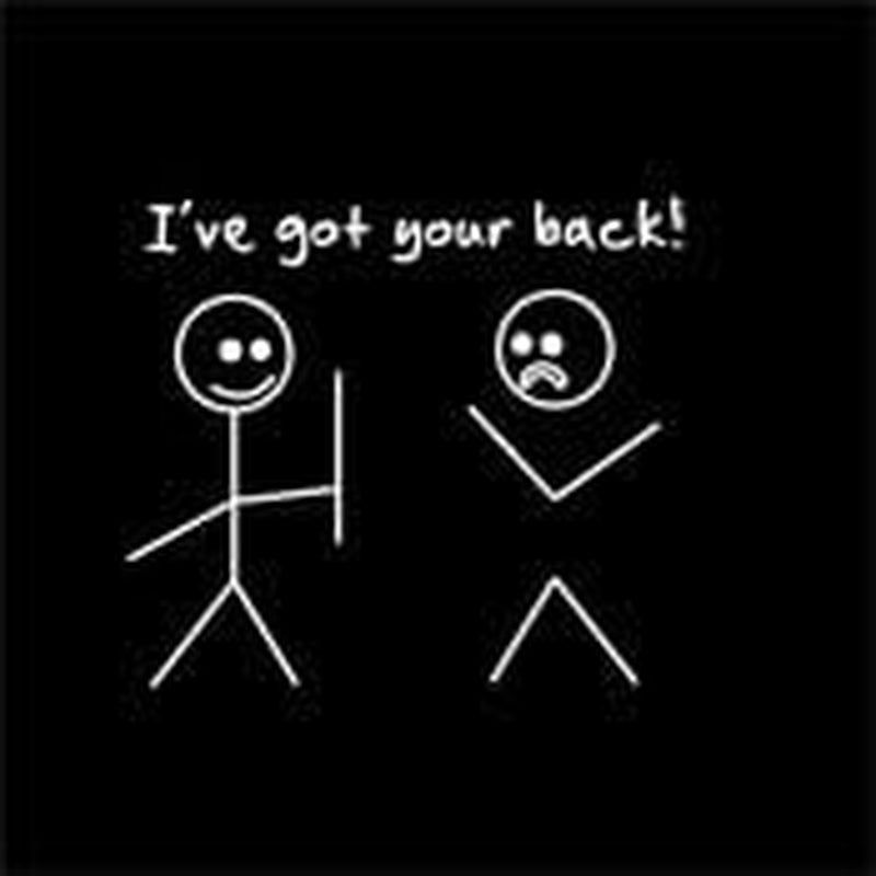 I'Ve Got Your Back T Shirt Funny Graphic Novelty Tee for Men