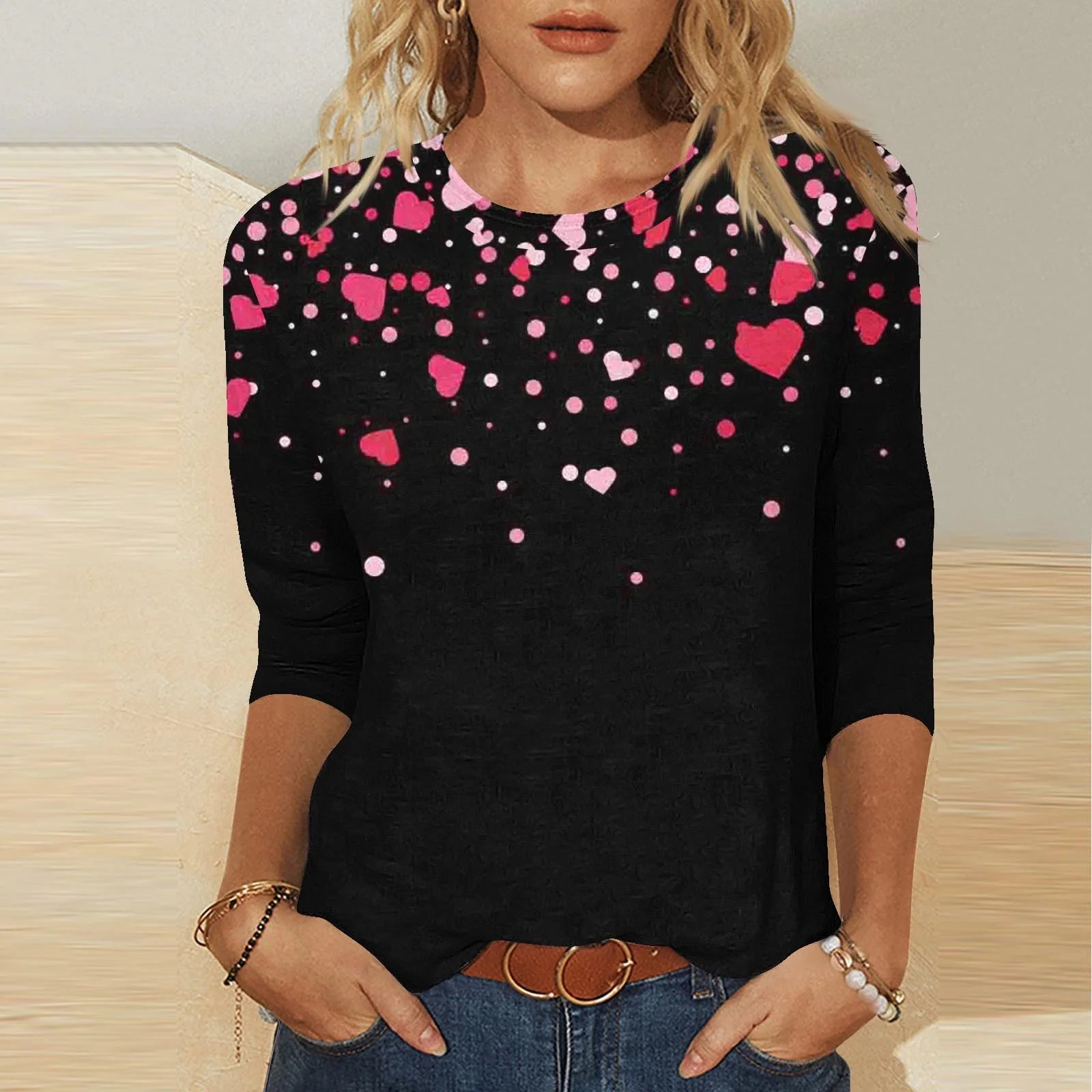 Women'S Valentine'S Clothing Womens T Shirt 2024,Women Short Sleeve Valentine'S Day Gifts for Wife Blouse Love Print Casual Crew Neck Tops simple, vintage, premium, professional