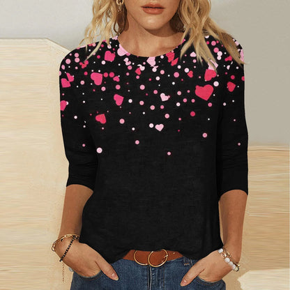 Women'S Valentine'S Clothing Womens T Shirt 2024,Women Short Sleeve Valentine'S Day Gifts for Wife Blouse Love Print Casual Crew Neck Tops simple, vintage, premium, professional