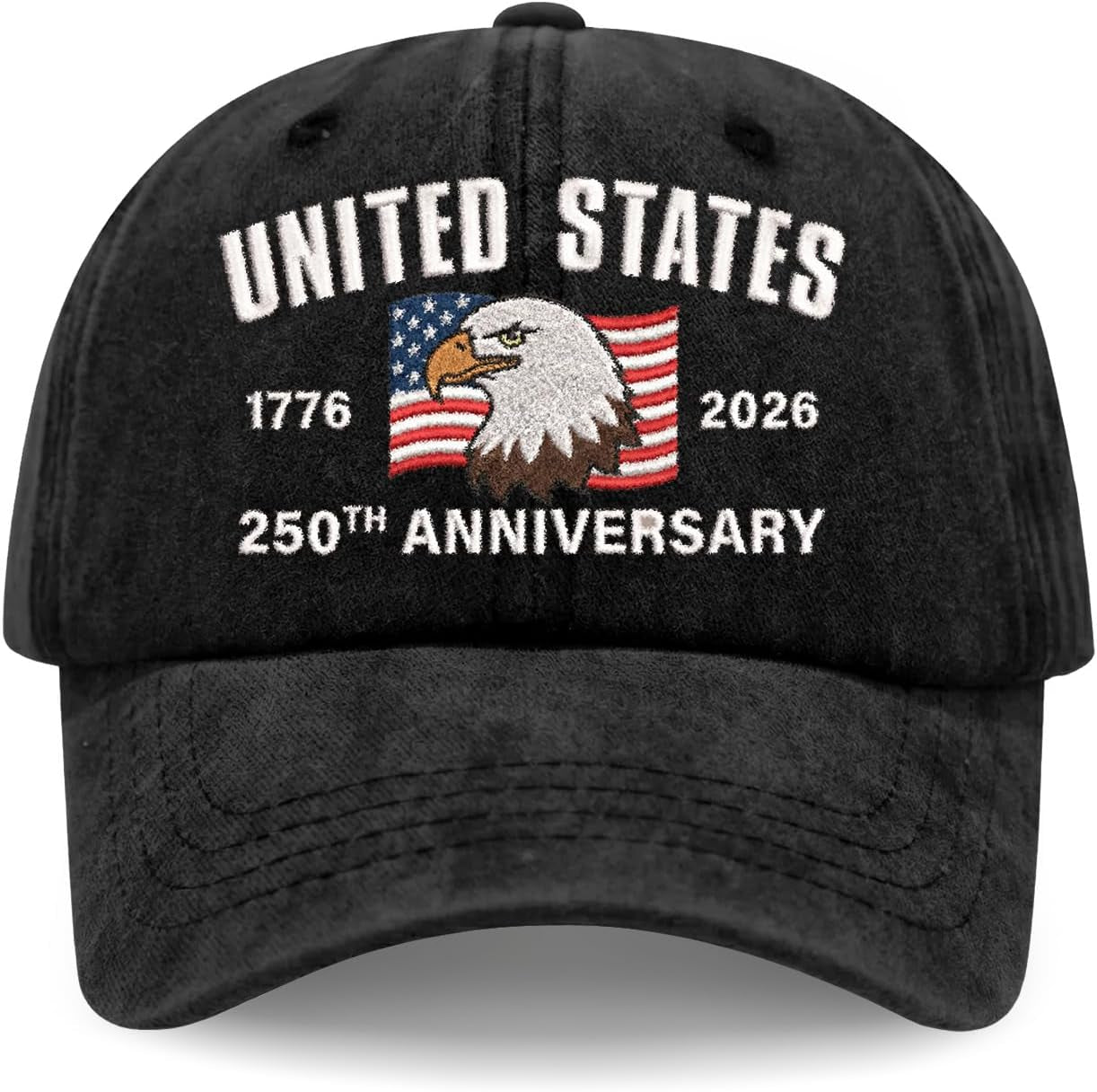 Patriotic Embroidered Baseball Cap Adjustable Dad Hat USA Freedom Vintage Style simple, vintage, premium, professional