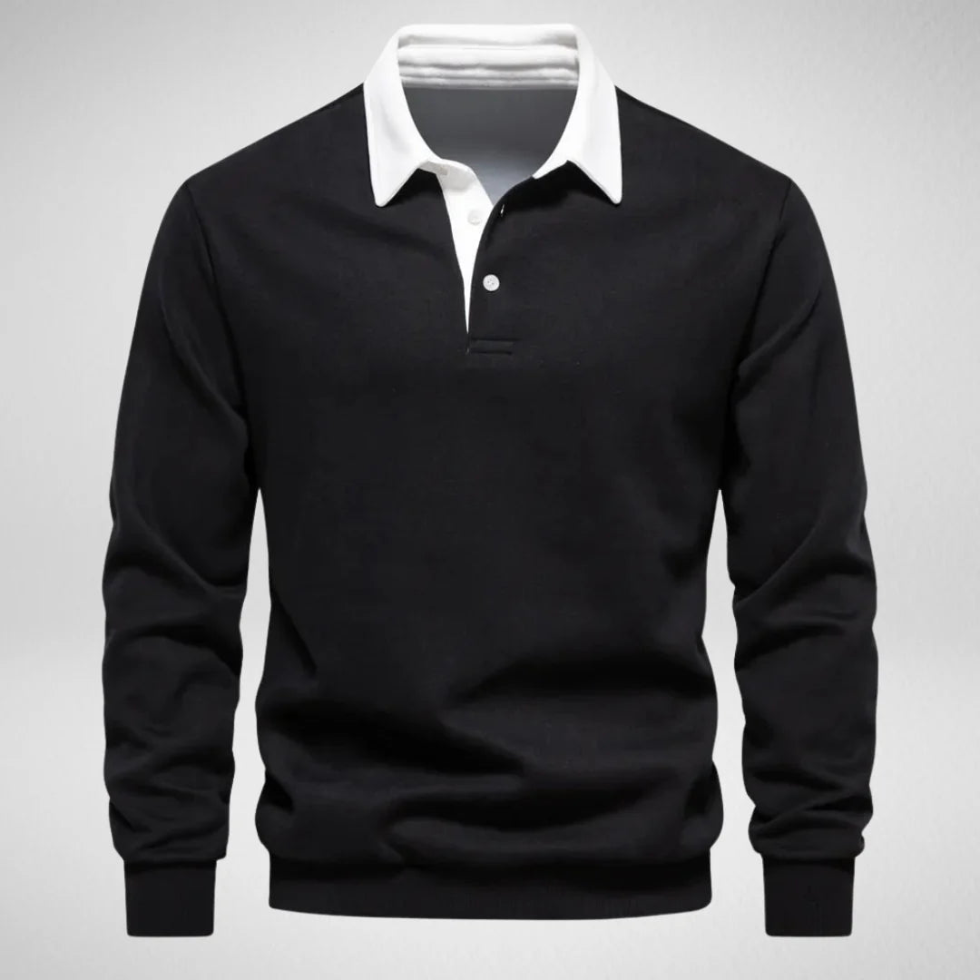 Męska Bluza Polo Rugby – Klasyka W Sportowym Stylu simple, vintage, premium, professional