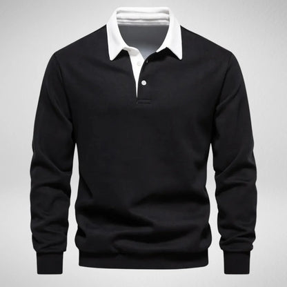 Męska Bluza Polo Rugby – Klasyka W Sportowym Stylu simple, vintage, premium, professional
