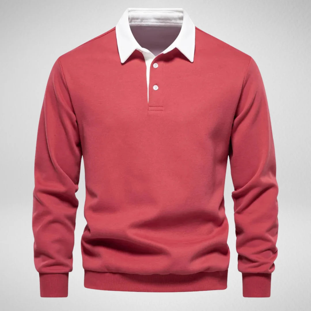 Męska Bluza Polo Rugby – Klasyka W Sportowym Stylu simple, vintage, premium, professional