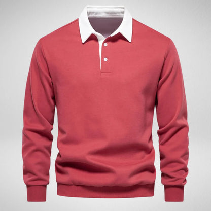 Męska Bluza Polo Rugby – Klasyka W Sportowym Stylu simple, vintage, premium, professional