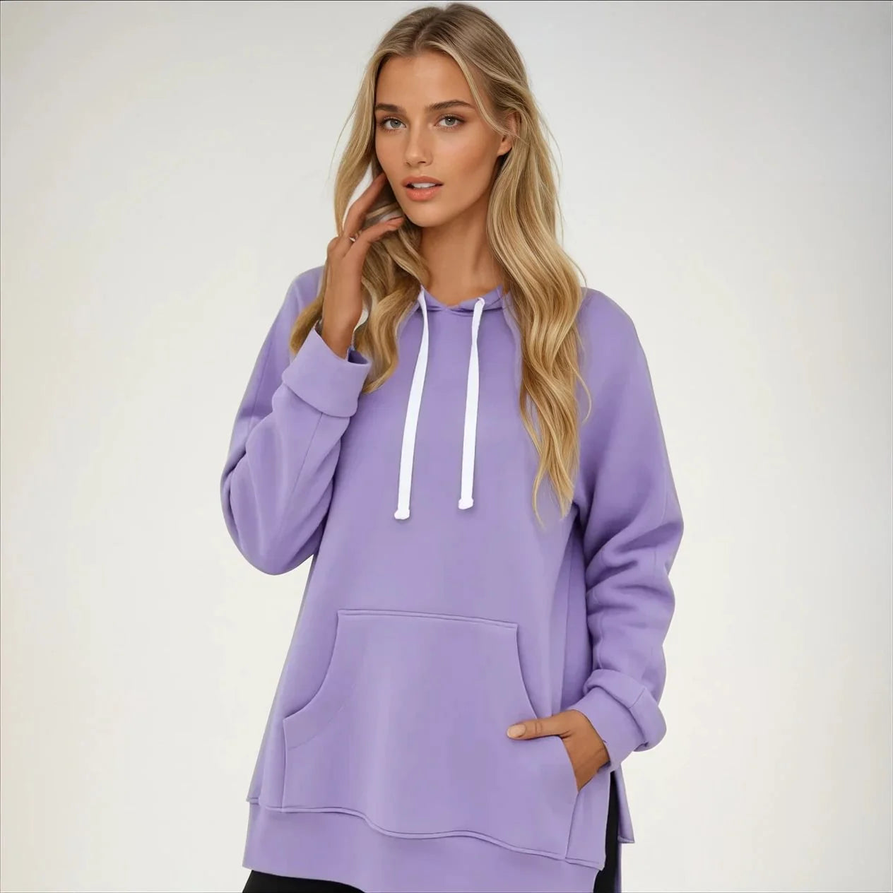 OVERSIZED HOODIE DRESS simple, vintage, premium, professional