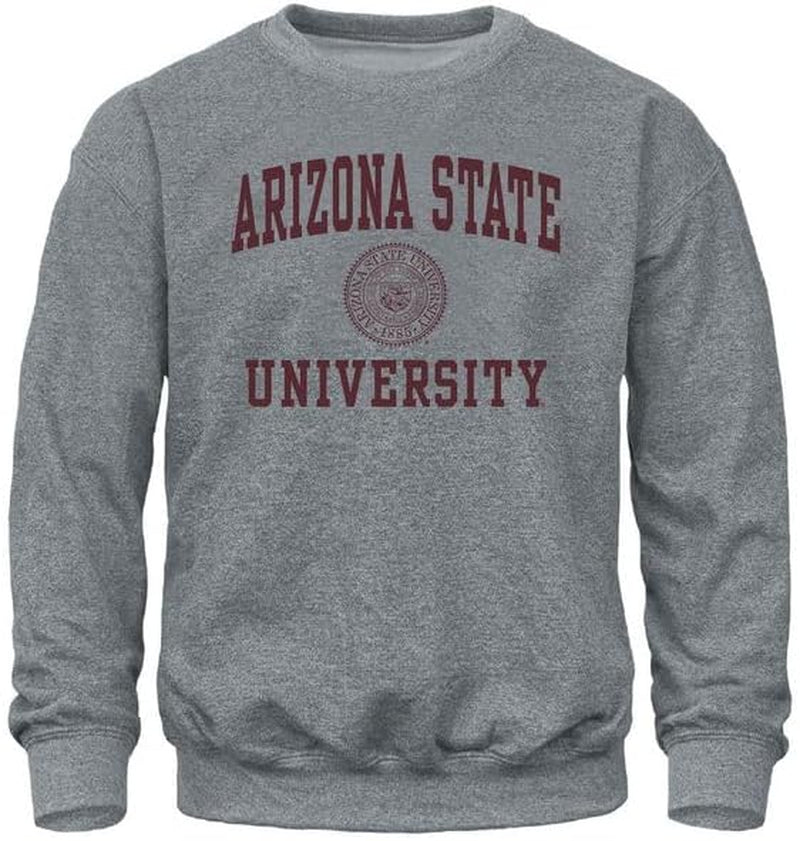 Crewneck Sweatshirt for College, Heritage Logo, Adult Unisex simple, vintage, premium, professional