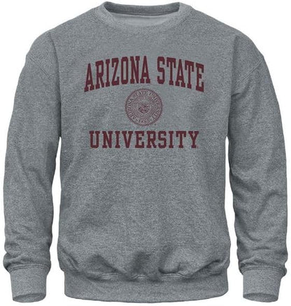 Crewneck Sweatshirt for College, Heritage Logo, Adult Unisex simple, vintage, premium, professional