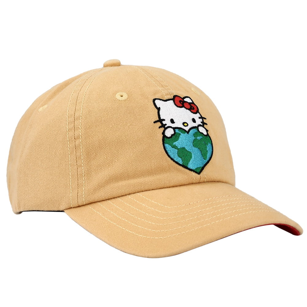 Hello Kitty Adult Unisex Embroidered Canvas Cotton Twill Hat simple, vintage, premium, professional