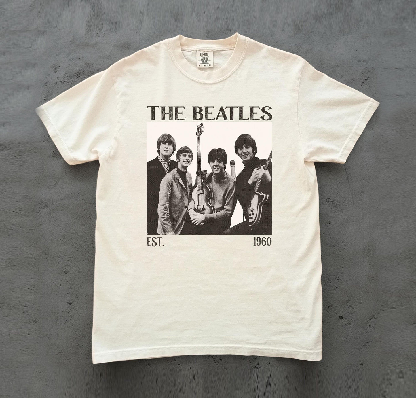 Retro the Beatles Graphic T-Shirt, Comfort Colors Tee