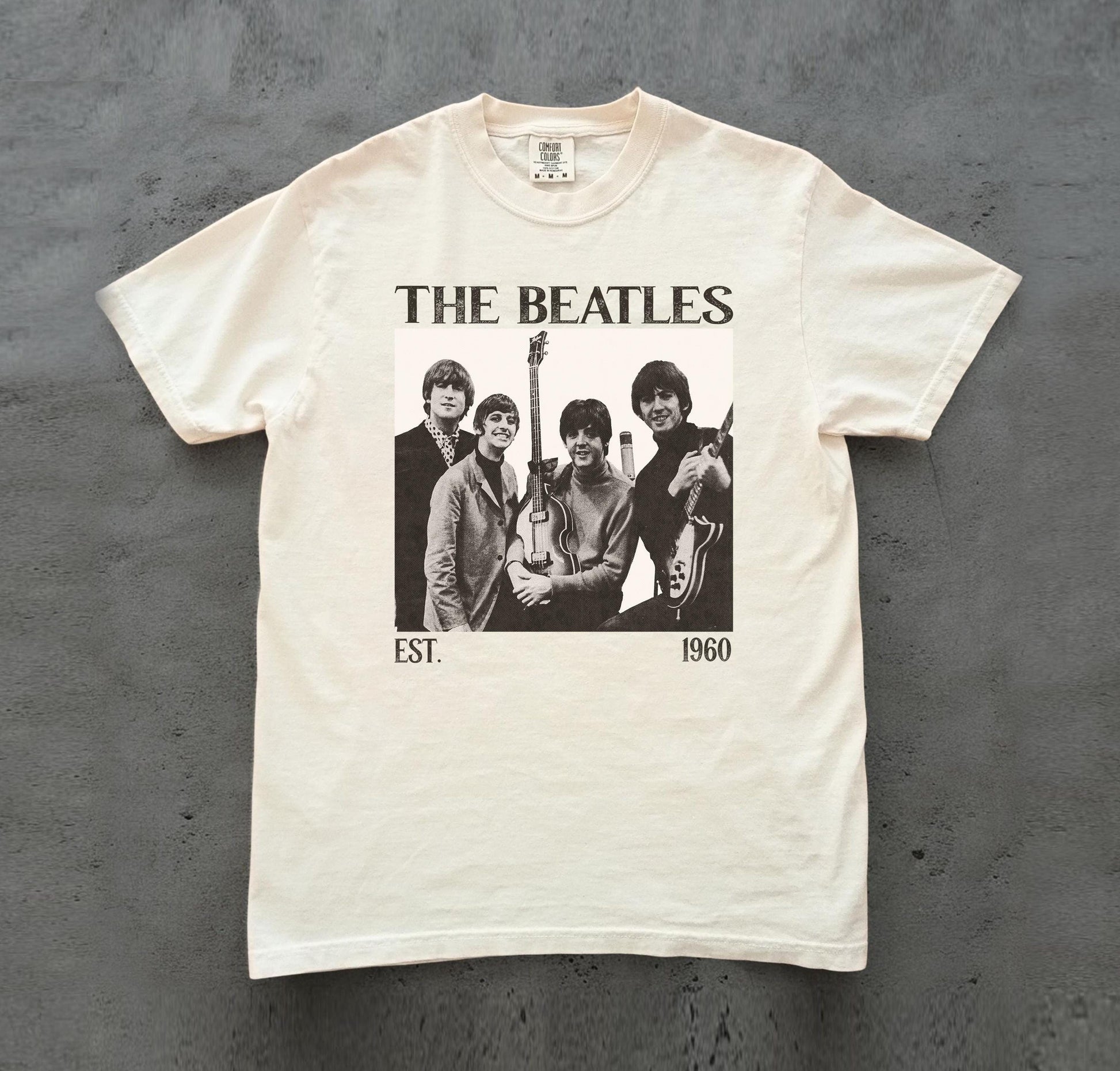 Retro the Beatles Graphic T-Shirt, Comfort Colors Tee